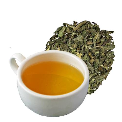 Tea Peppermint - Peppermint Tea made from dried peppermint leaves and aids with digestion.