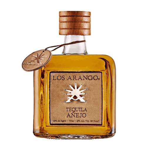 Tequila Anejo Los Arango - Los Arango anejo tequila is golden yellow and is sweet creamy vanilla with caramel and roasted nut aromas.