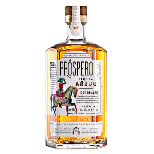 Prospero anejo tequila aged for a minimum of 12 months in oak barrels prospero anejo has flavors of spice toasted caramel cacao and roasted fruit.
