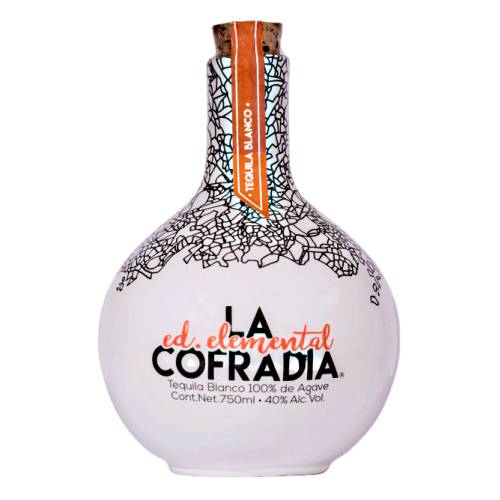 Tequila Blanco La Cofradia - La Cofradia Blanco Tequila is a pure clear and heavier blanco with strong herbal notes and a raw weber scent partnering its distinct weber and herbal flavour.