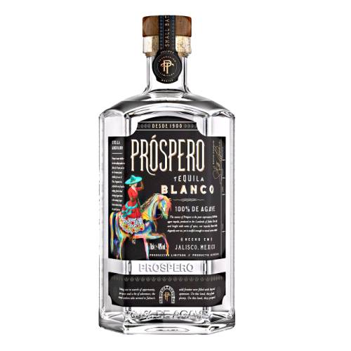 Tequila Blanco Prospero - Prospero blanco tequila is a hand crafted spirit that offers an unparalleled flavor with a smooth elegant and perfectly balanced finish.