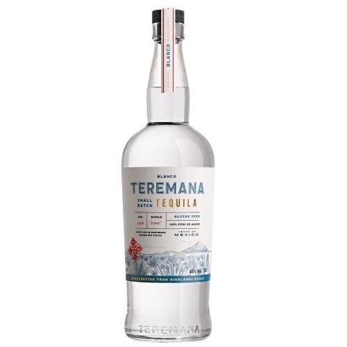 Tequila Blanco Teremana - Teremana Blanco Tequila is slow roasted in small traditional brick ovens for over 72 hours and distilled in 100 percent handmade copper pot stills.