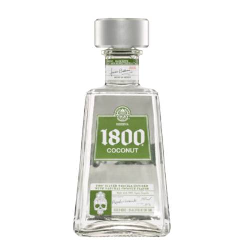 Tequila Coconut 1800 - 1800 silver tequila infused with natural ripe coconut flavour.