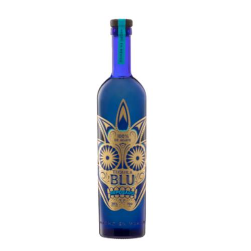 Tequila Reposado Blu - Tequila reposado blu is made from 100 percent blue agave grown in 4 different regions and hand bottled in tequila mexico.