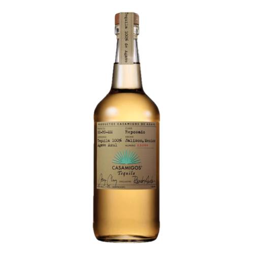 Tequila Reposado Casamigos - Casamigos reposado tequila is aged for seven months and uses blue webar agave from the rich clay soil of the highlands of kalisco Mexico.