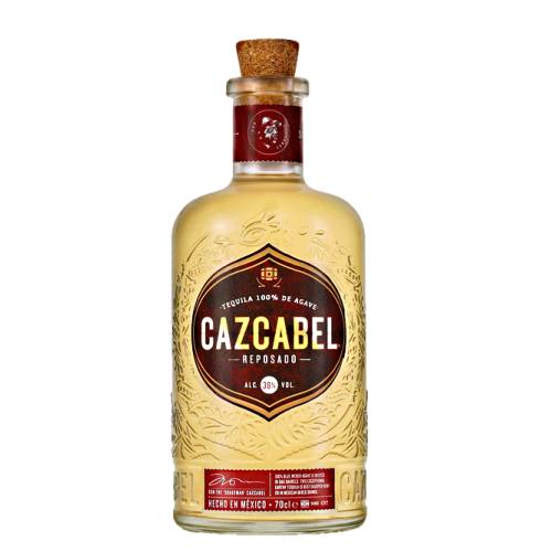 Tequila Reposado Cazcabel - Cazcabel Reposado Tequila is rested in oak barrels for a minimum of nine months and balances the beautiful clean and earthy agave flavour of the double distilled blanco with the complex but subtle aromas of toasted oak.