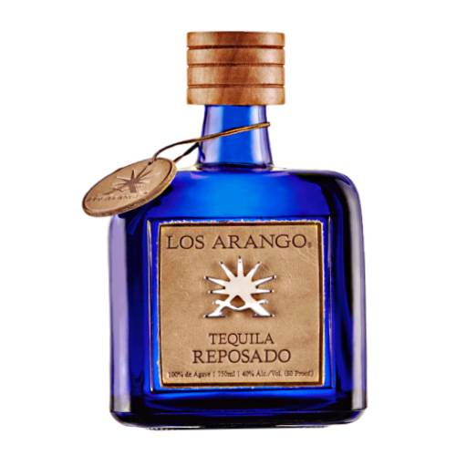 Los Arango reposado tequila is double distilled and aged seven months in oak barrels with pepper cooked agave and caramel with fresh lemon.