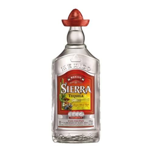 Tequila Sierra - Tequila sierra is crisp clear silver tequila on the market with a sweet and fruity flavour profile and a smooth finish.
