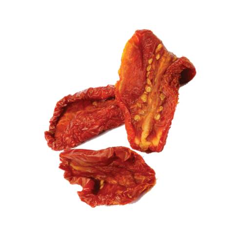 Tomato Sun Dried - Sun dried tomatoes are ripe tomatoes that lose most of their water content after spending a majority of their drying time in the sun.