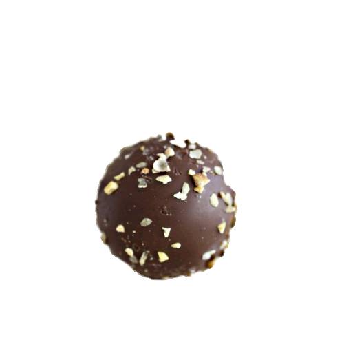 Truffle Chocolate Peanut - Peanut chocolate truffle made with a chocolate ganache and toasted peanuts.