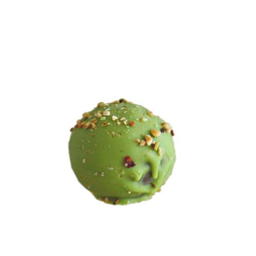 Truffle Chocolate Pistachio - Pistachio nut chocolate truffle.
