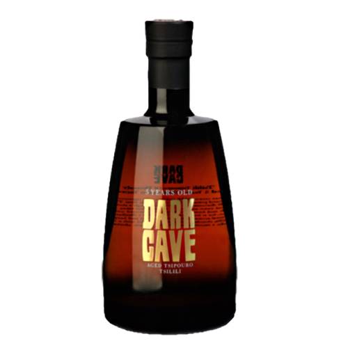 Tsipouro Dark Cave 5year - Dark Cave tsipouro is aged in oak cask for at least 5 years with dried fruits such as raisins prunes and bergamot peels spicy aromas like vanilla chocolate and nutmeg.