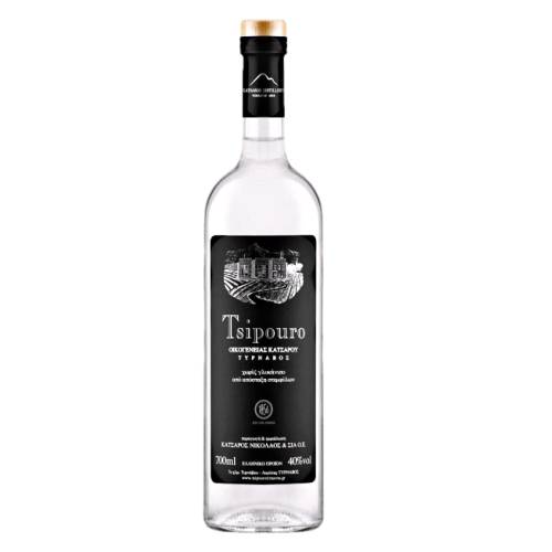 Tsipouro Katsaros - Katsaros tsipouro is bright water white and fruity aroma of the special variety of muscat tirnavos.