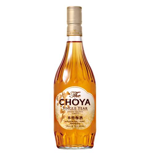 Umeshu Choya 1year - Choya Ume Fruit Liqueur the Choya single year umeshu is fragrant aroma of Nanko ume fruit fills your mouth with rich taste and crispy tartness.