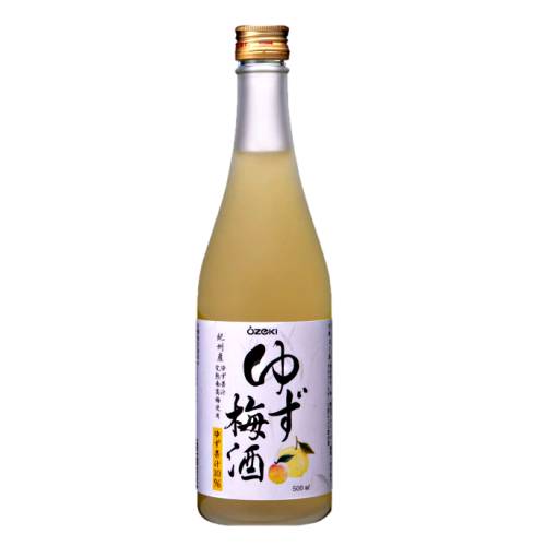 Umeshu Yuzu Ozeki - Ozeki Yuzu Umeshu with frlly ripened Kishu Nakano Plum Ume and enjoy the refreshing citrus flavour of Yuzu.