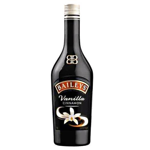 Baileys vanilla cream liqueur made from a blend of vanilla and cinnamon for a rich sweet taste and whiskey uniquely preserves the classic taste.