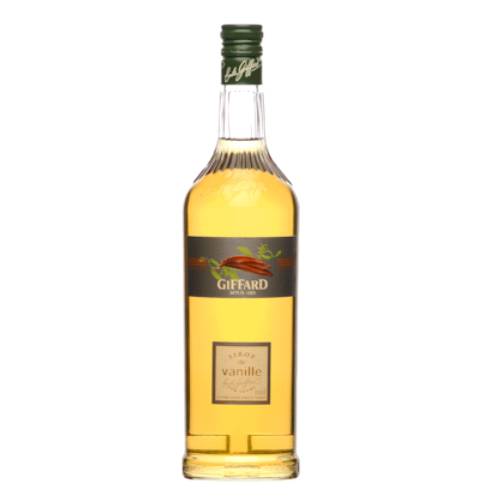 Vanilla Syrup Giffard - Giffard Vanilla or Vanille Syrup is made from natural Madagascan vanilla beans famous for their warm and intense character.