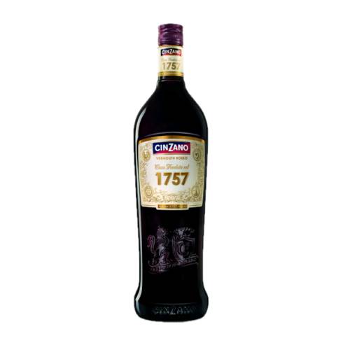 Vermouth Rosso Cinzano 1757 - This unique premium vermouth has been bottled to celebrate and pay homage to Cinzanos founding fathers Giovanni Giacomo and Carlo Stefano who in 1757 started their business in Turin.