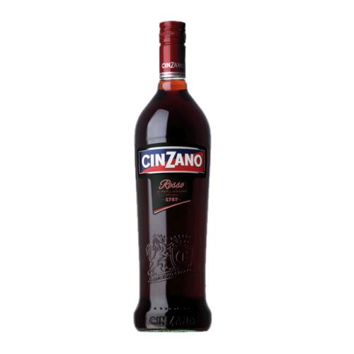 Vermouth Rosso Cinzano - Cinzano Rosso is known throughout the world with its amber colour thanks to its rich infusion of herbs and spices of prestige and quality.
