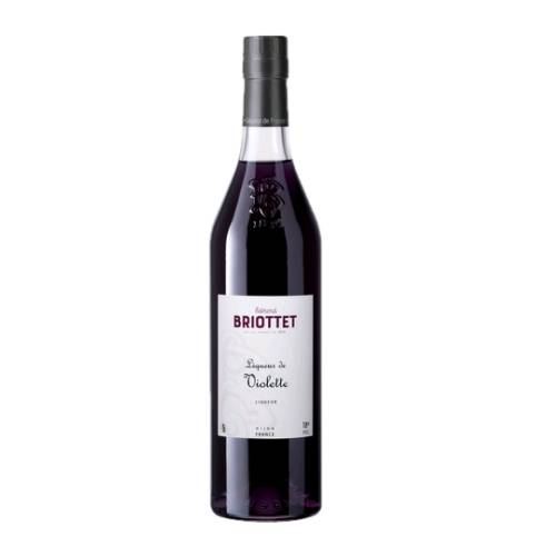 Briottet Liqueur de Violette with aromatic power of violets are brought out in strong violette Liqueur.