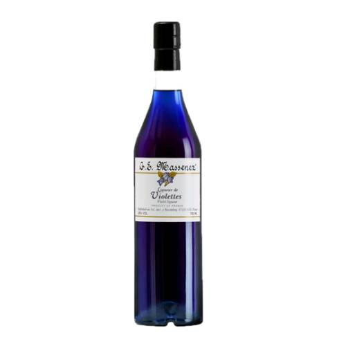Massenez violet lLiqueur retains the true nature of the violet a very fragile rare flower that surprises with its bewitching aromas.