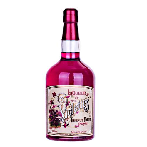 Tempus Fugit liqueur de violettes med with violets traditionally hand harvested in the sunny and historic Cote d Azur amongst the myriad of precious flowers cultivated in the region for the worlds finest perfumes.