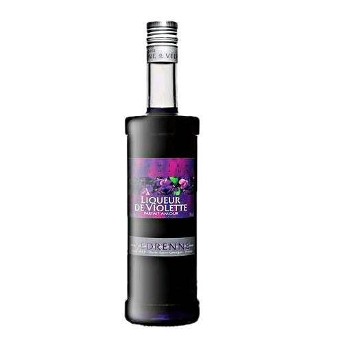 Vedrenne Liqueur De Violette with rich subtly spicy and seductively sweet notes this fairly complex liqueur is gorgeous over ice and can be used in cocktails.