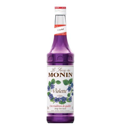 Violet Syrup Monin - Monin Violette syrup with a sweet tast and deep purple color.