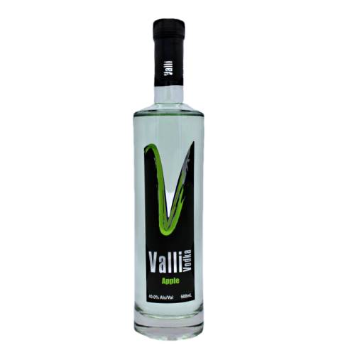 Hunter Distillery Apple Vodka is a blend of granny smith apples and vodka.