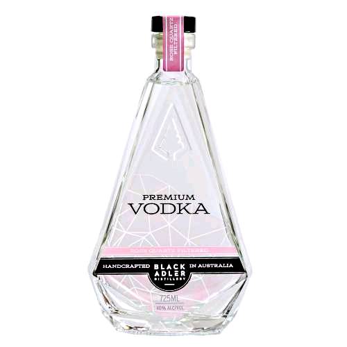 Vodka Black Adlker - Black Adlker Vodka in a beautiful elegant bottle that draws its design inspiration from the Black Adler tree.