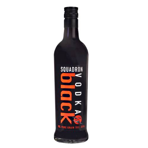 Vodka Black Teichenne - Teichenne black vodka is a squadron black vodka is a triple distilled double filtered 100 percent grain vodka.