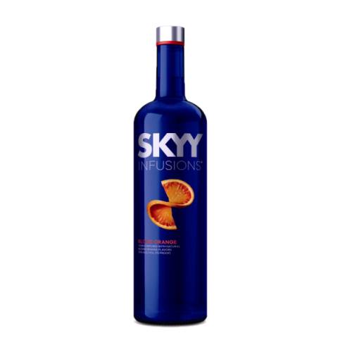 SKYY blood orange vodka are made with the same high quality vodka and an infusion of blood orange.