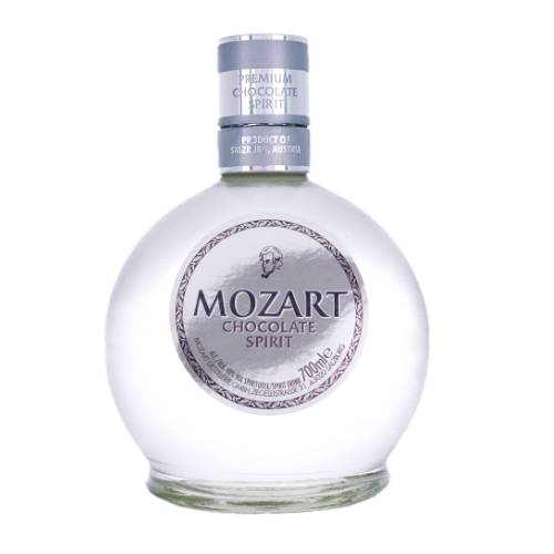 Vodka Chocolate Mozart - Chocolate Vodka made by Mozart clear distillate made from premium chocolate macerate with natural ingredients and no added sugar.