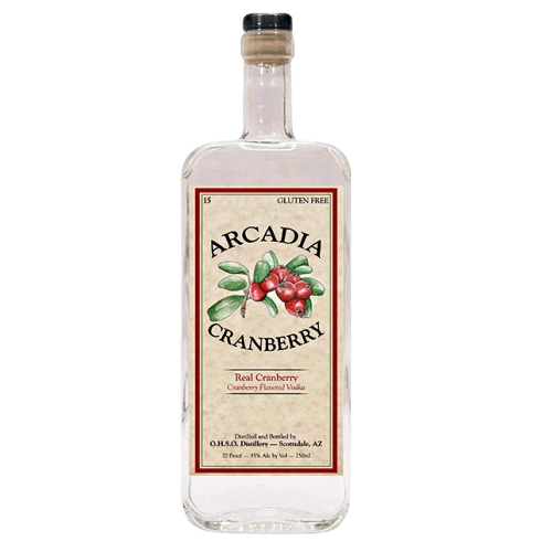 Vodka Cranberry OHSO - OHSO Cranberry Vodka made with dried cranberries and lemon peel are soaked in our sugar cane base to balance the sweetness of cranberry juice with a pleasant tartness.