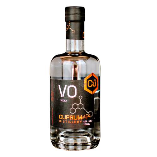 Vodka Cuprum - Cuprum Distillery Vodka is triple distilled hand crafted copper pot still with peppercorn like heat which dissipates quickly leaving a fresh and smooth finish.