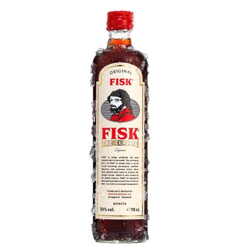 Vodka Fisk - Fisk vodka offers a completely unique taste. Bottled at 30 percent ABV and made from an intriguing blend of quality vodka eucalyptus menthol and liquorice Fisk brings an incredibly smooth and refreshing taste and is best served chilled.