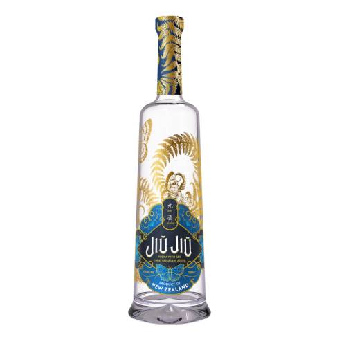 Golden Bay vodka Jiu Jiu vodka from the 2018 distillery of the Year. Winning awards for inside and out Voted worlds best Vodka Design and best Vodka this handmade Vodka.