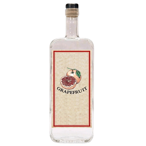 Vodka Grapefruit - Grapefruit vodka is made my distilling grapfruit peel with a clear clean vodka.