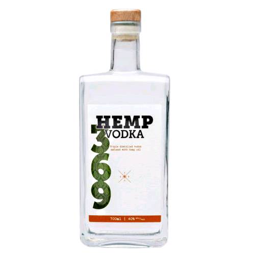 Vodka Hemp 369 - 369 Hemp Vodka is infused with pure organic hemp seed oil containing Omegas 36 and 9 made with a pure vodka and pure hemp.