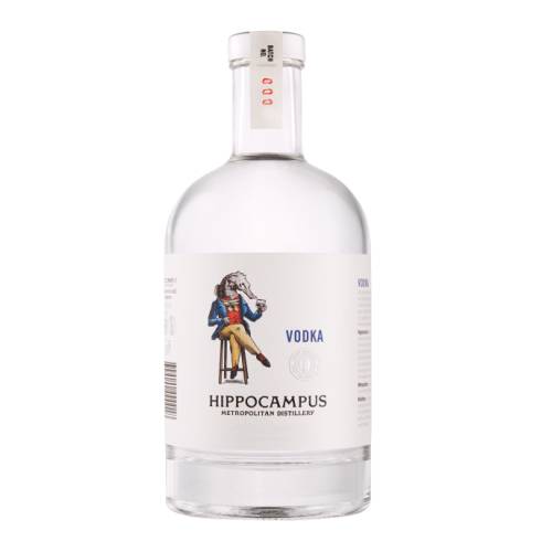 Vodka Hippocampus - Hippocampus Vodka is twice distilled and not filtered which lends a smooth richness and subtle flavour. Its full body and depth mean it lends itself well as a cocktail base.