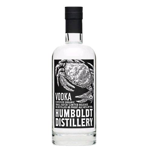 Vodka Humboldt - Humboldt Vodka is a sugarcane based organic vodka and USDA Certified Organic.