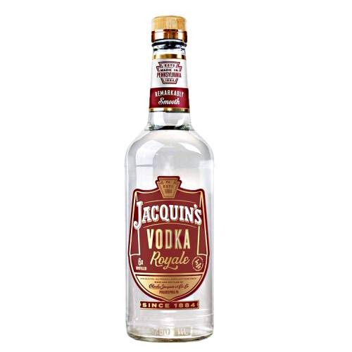 Vodka Jacquins - Jacquins Vodka is distilled six times from the finest corn then triple filtered and hand crafted in small batches making it smooth and silky.