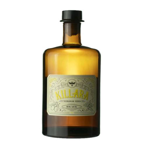 Killara vodka is distilled in small batches with Pepperberry and lemon this flavoured vodka is crisp and clean with a light and delicate taste.
