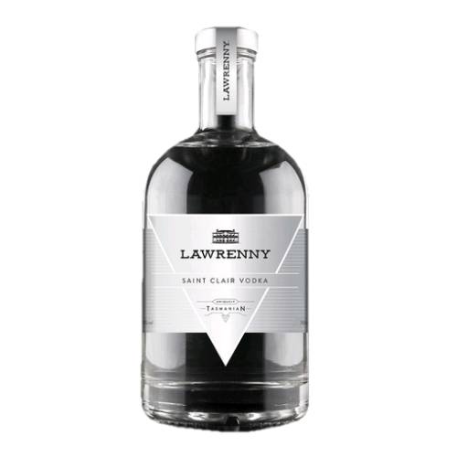 Vodka Lawrenny - Lawrenny vodka from crystal waters of Lake Saint Clair are some of the worlds most pure. Swept by wild Antarctic winds these pristine waters meld gently into the River Derwent and down through Lawrenny Estate.
