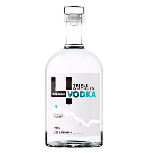 Vodka Lock 4 - Lock 4 vodka is a crystal clear triple distilled vodka at its finest and soft and smooth from beginning to end with slightly fruity and caramel teasers.