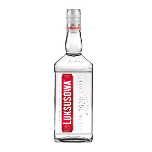 Luksusowa Vodka is potato based elegantly smooth Vodka is created in a copper pot still by expert distillers. They craft this extraordinary vodka in small batches imparting a rounded mellow smoothness. Serve on the rocks for a rich smooth drink.