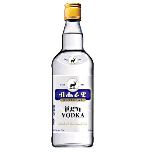 Vodka National Alcohol - National Alcohol Vodka with a clear clean taste and strong alcohol flavour.