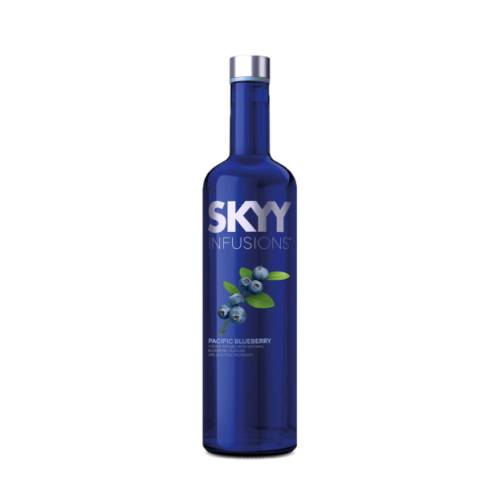 Skyy pacific blueberry vodka are made with the same high quality vodka and an infusion of blueberry.