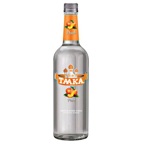 Taaka peach vodka is distilled four times for purity and this vodka includes only the finest ingredients.