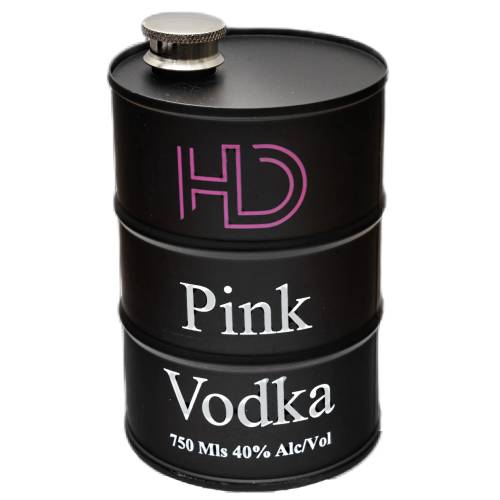 Hearts Distillery Pink Vodka is infused with berries and has a light clean taste.